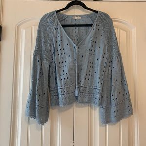 Zara Chambray Top/Jacket